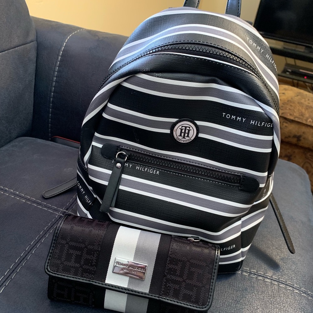 Back pack purse with wallet combo